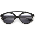 Black / Silver Mirror-Smoke