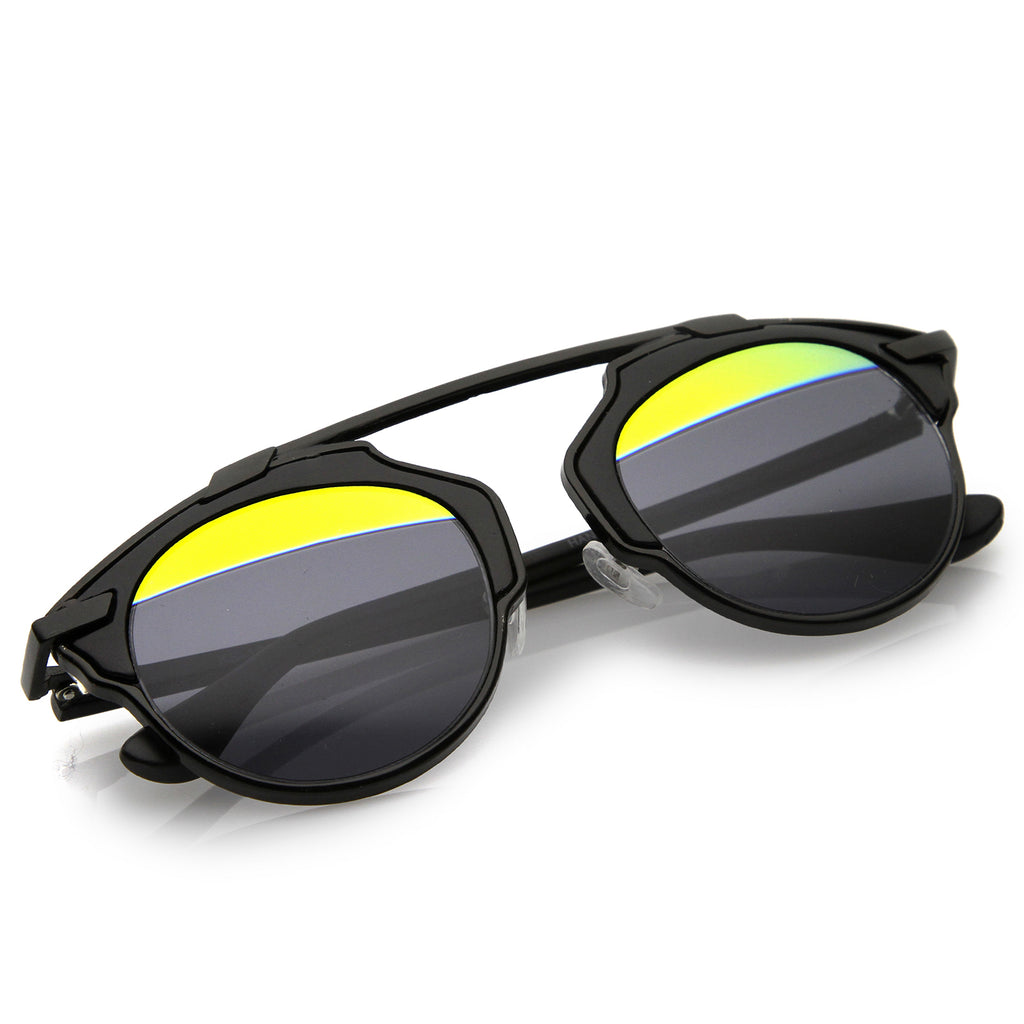 Black / Yellow Mirror-Smoke