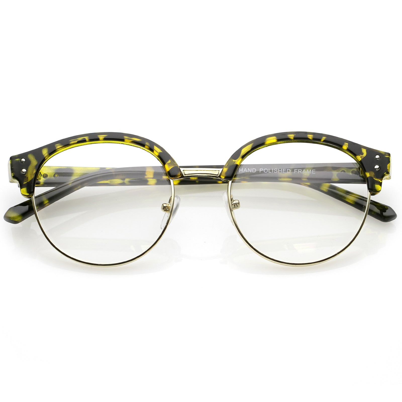 Yellow-Tortoise-Gold / Clear