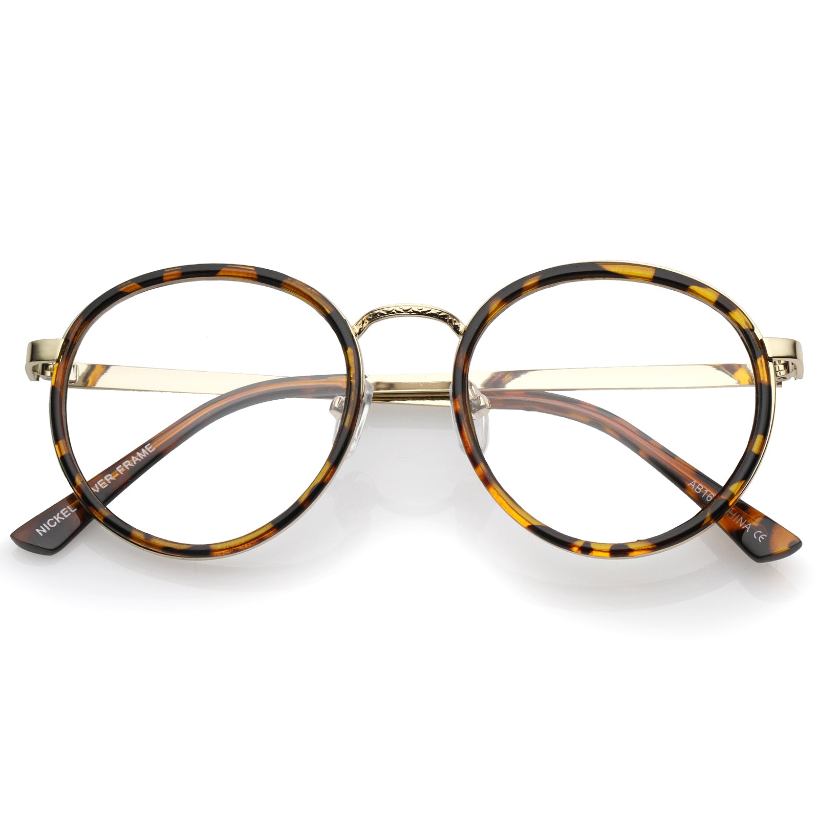 Tortoise-Gold / Clear