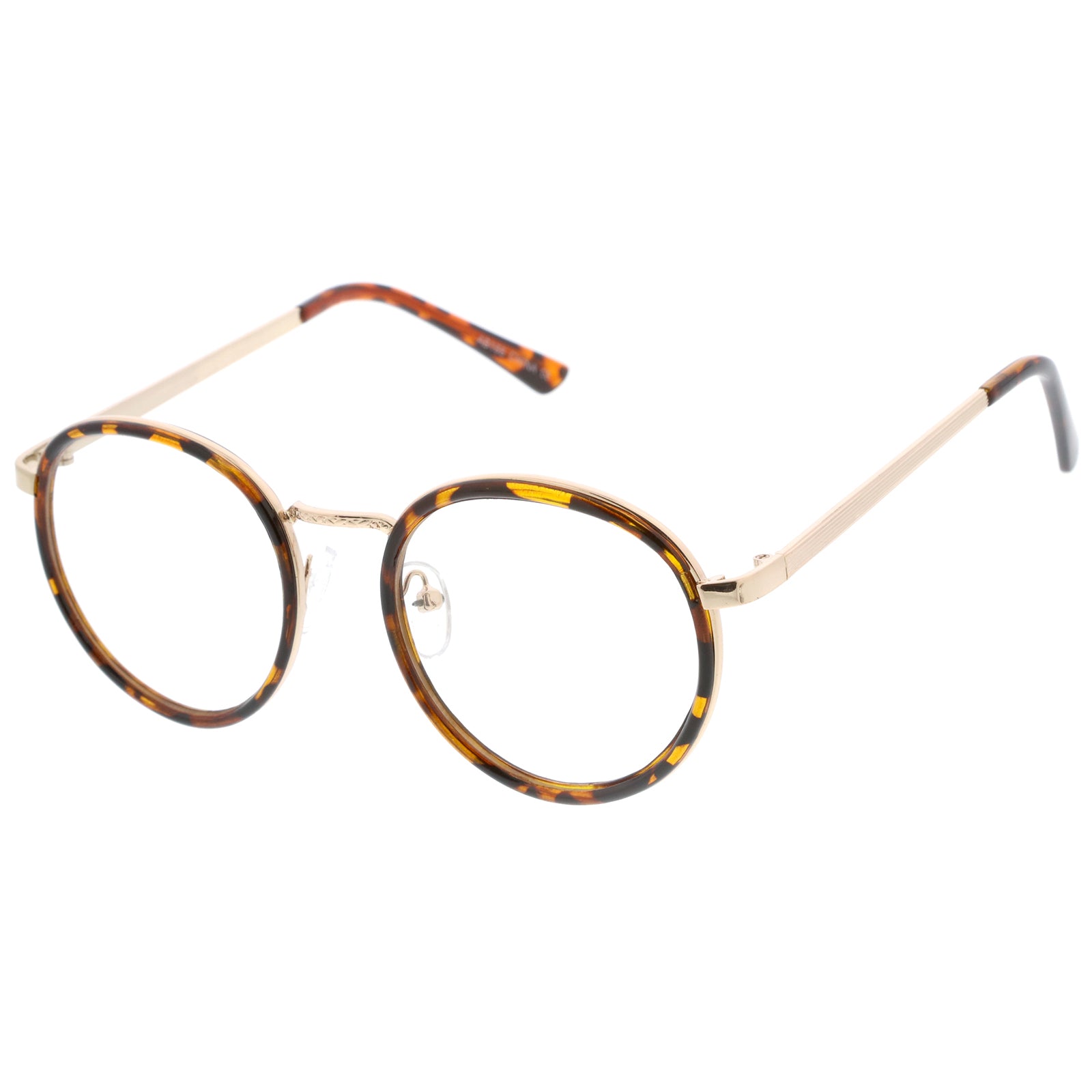 Tortoise-Gold / Clear