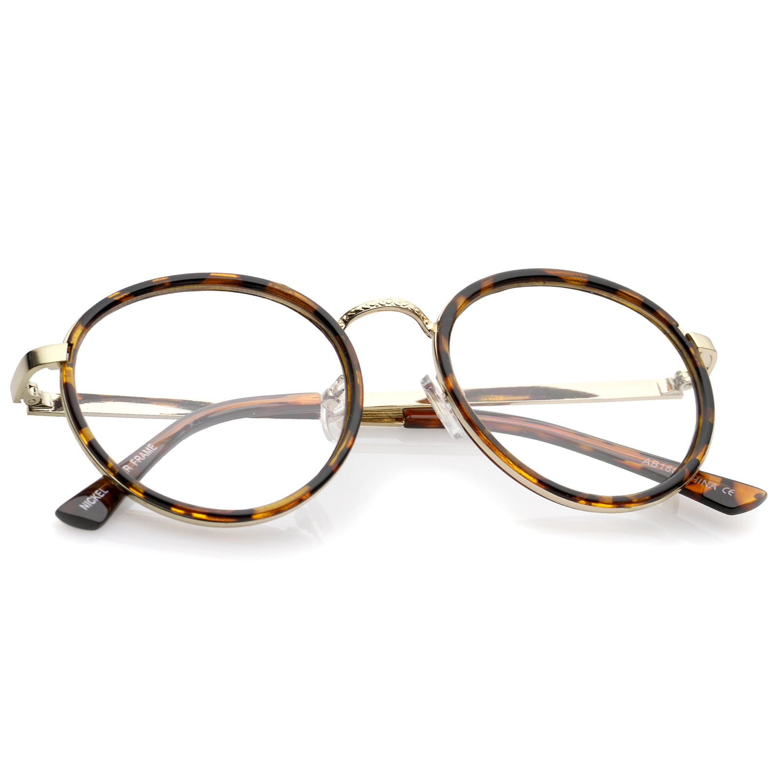 Tortoise-Gold / Clear