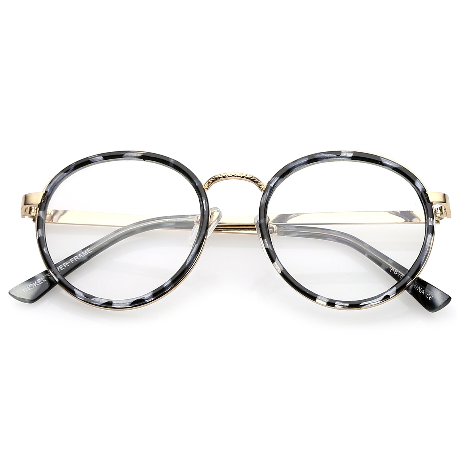 Black-Clear-Gold / Clear