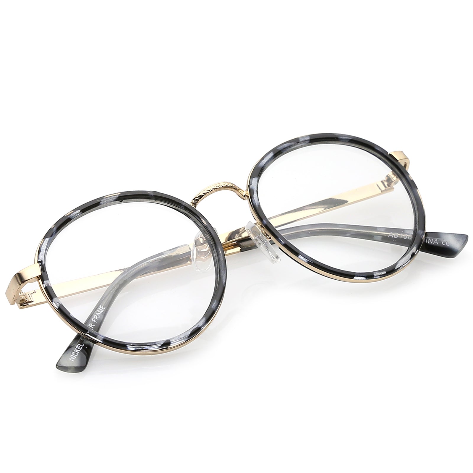 Black-Clear-Gold / Clear