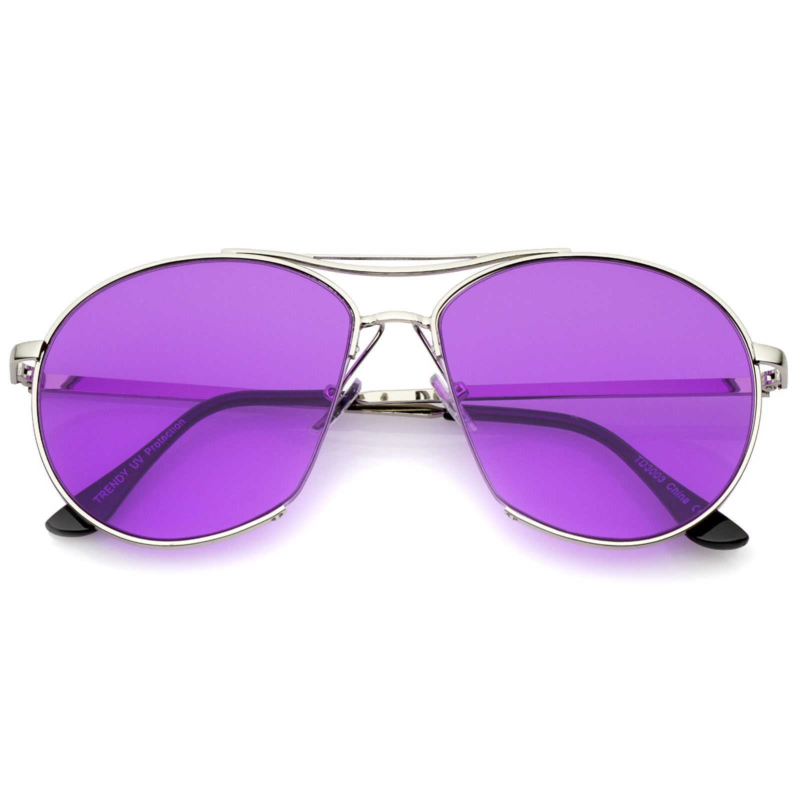 Silver / Purple