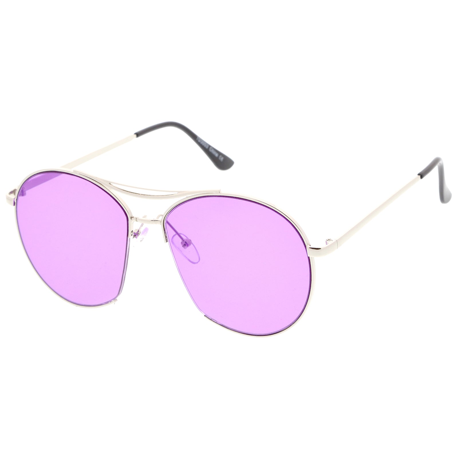 Silver / Purple