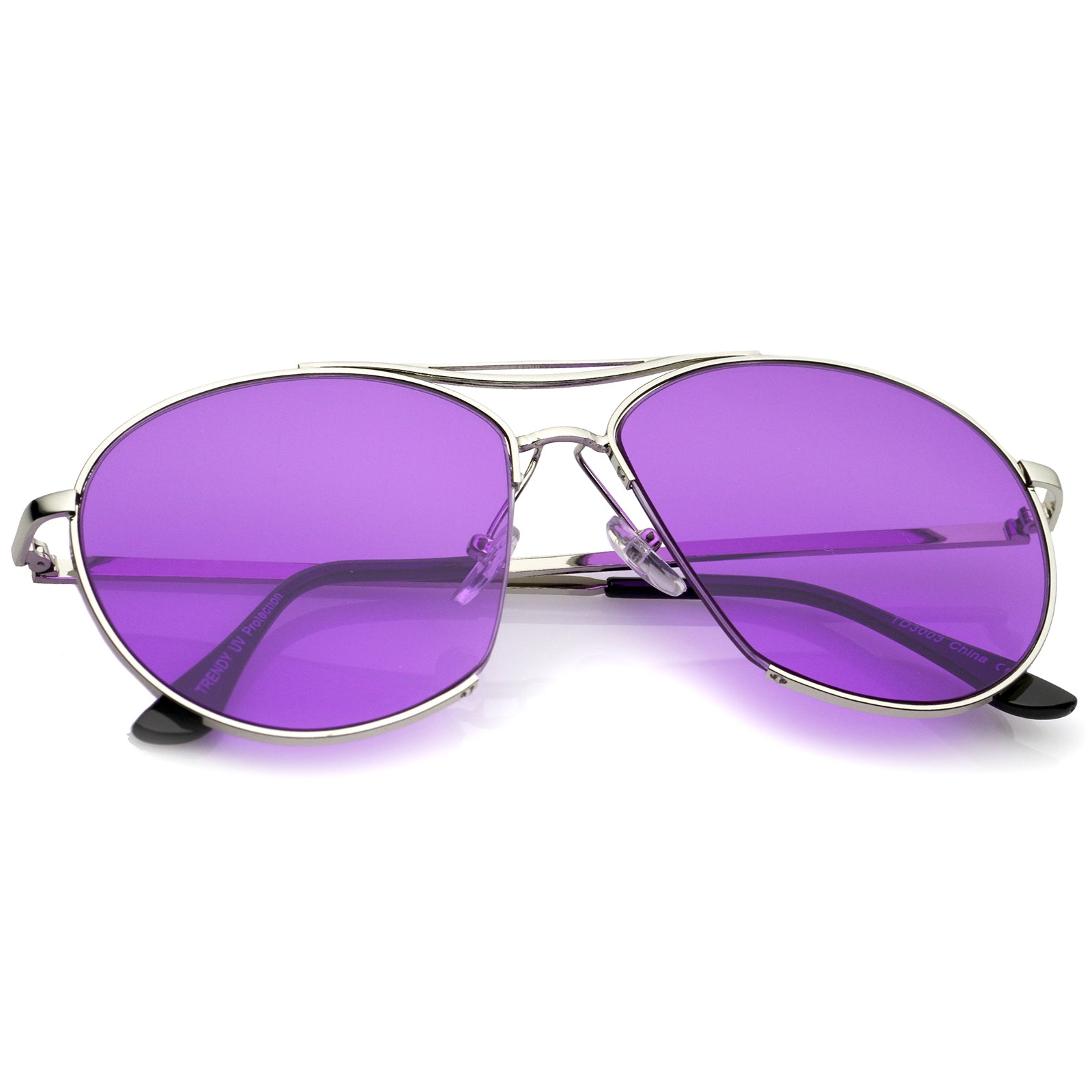 Silver / Purple