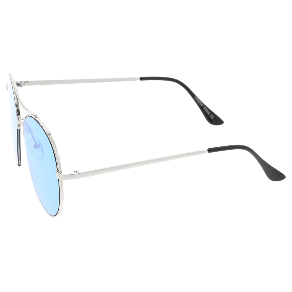 Silver / Blue