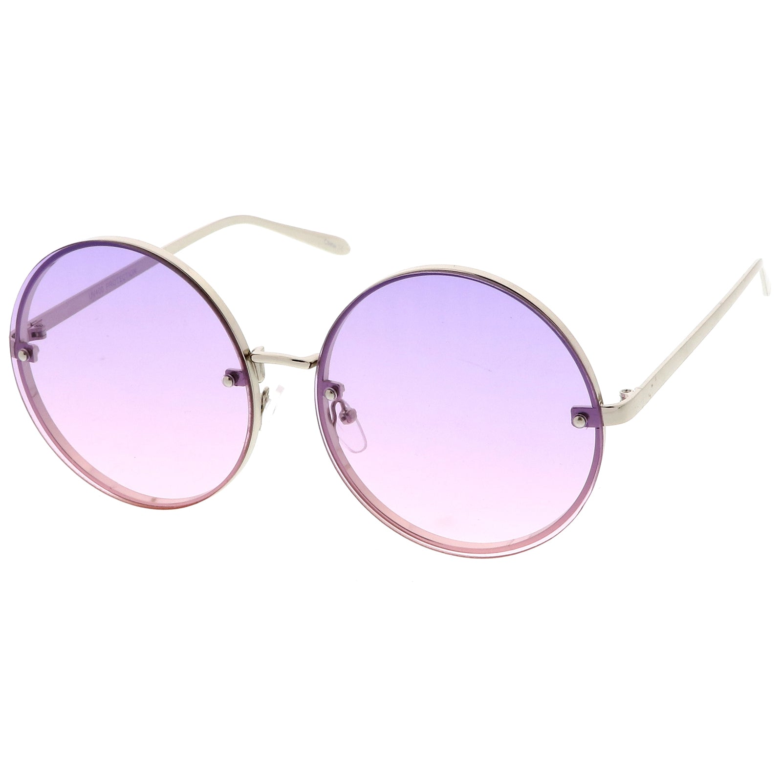 Silver / Purple-Pink