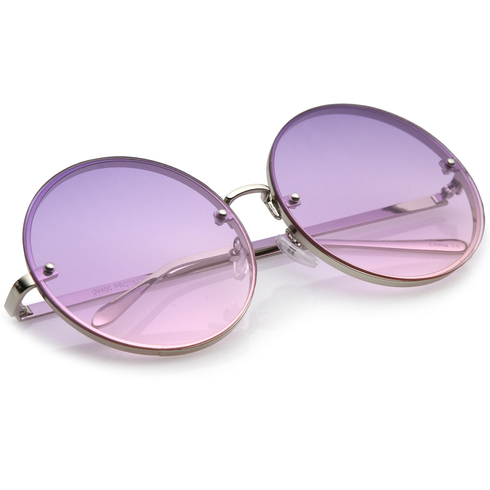 Silver / Purple-Pink