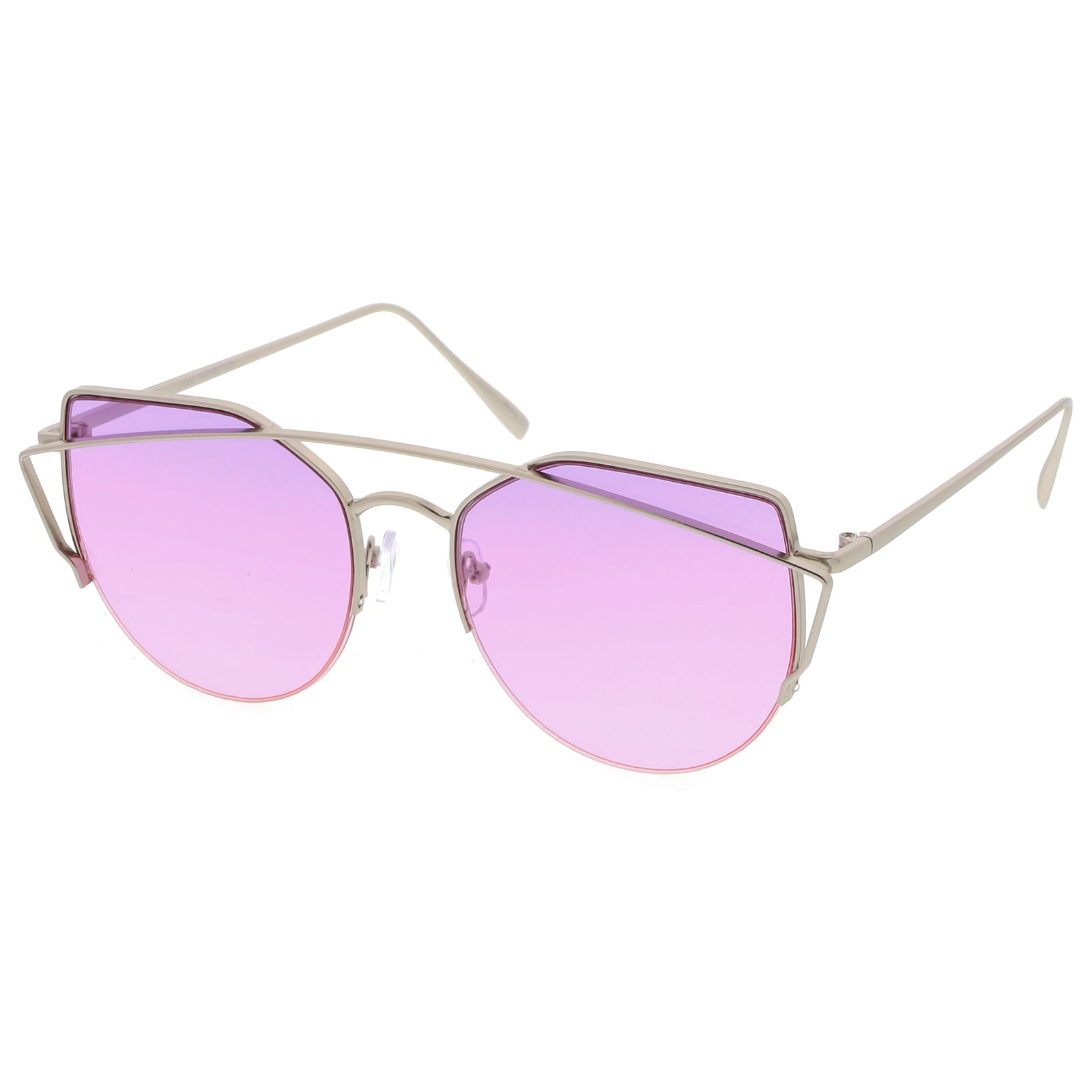 Silver / Purple-Pink