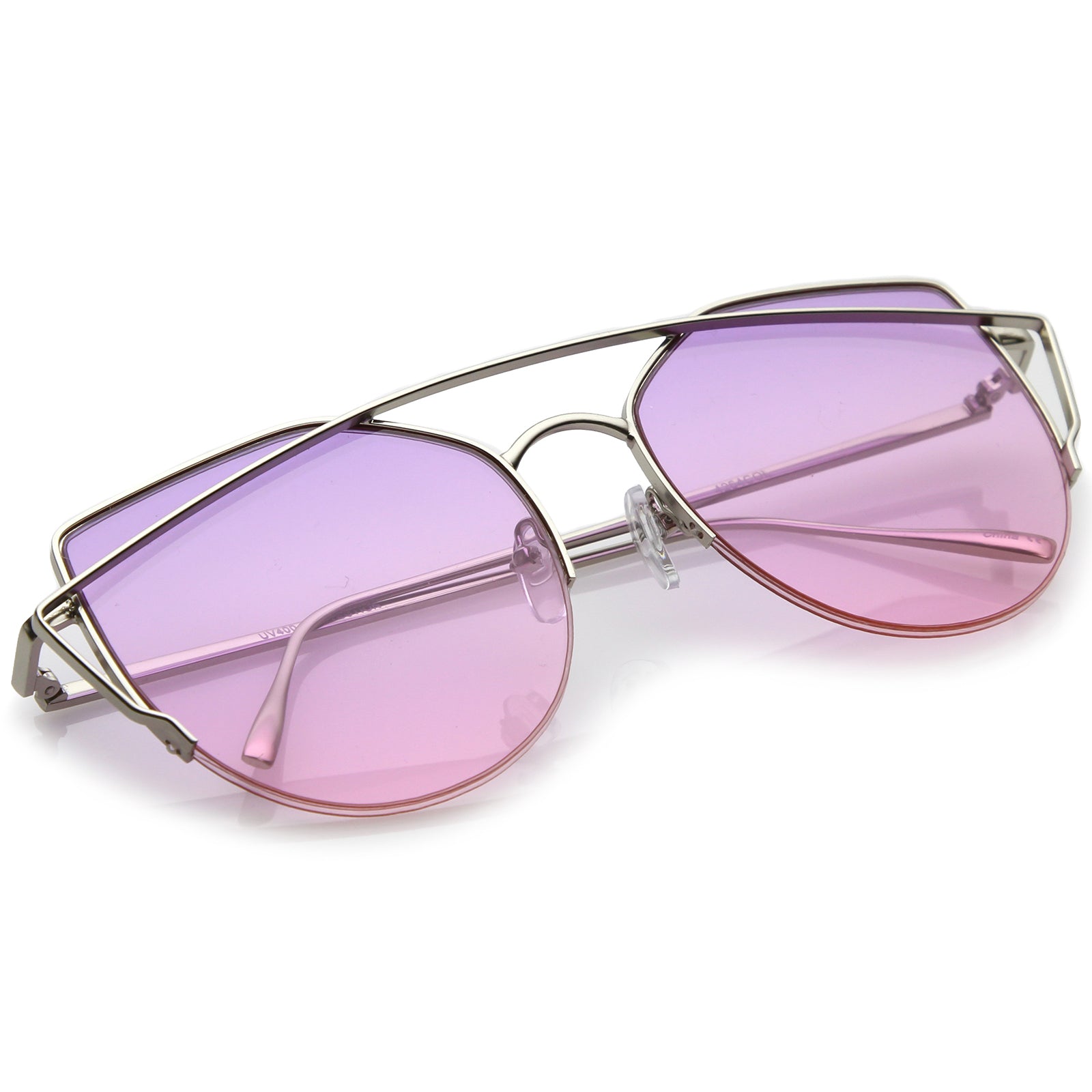 Silver / Purple-Pink