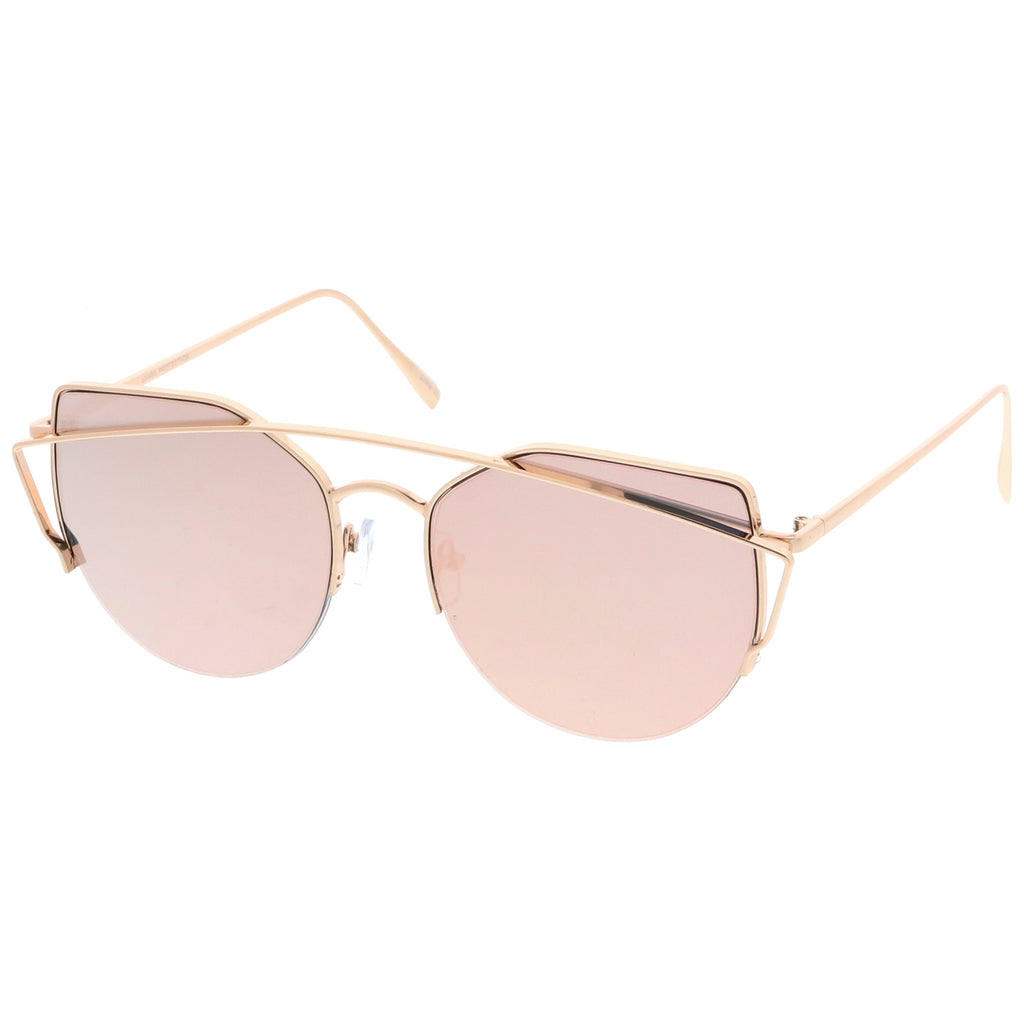 Gold / Pink Mirror