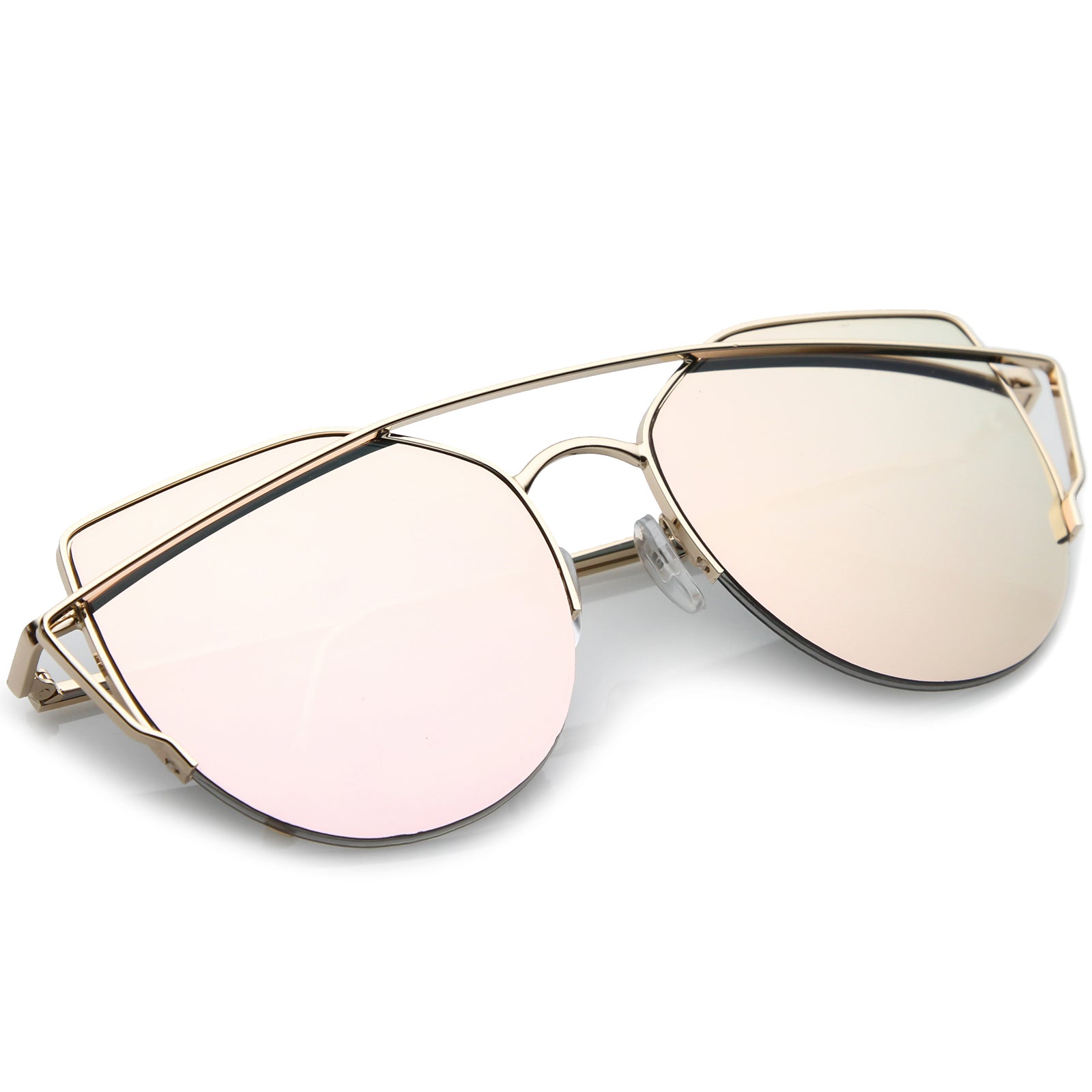 Gold / Pink Mirror