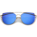 Gold / Blue Mirror