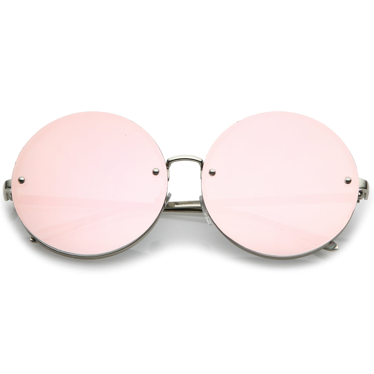 Silver / Pink Mirror