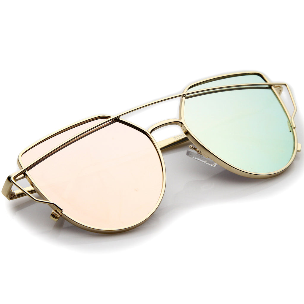 Gold / Pink Mirror