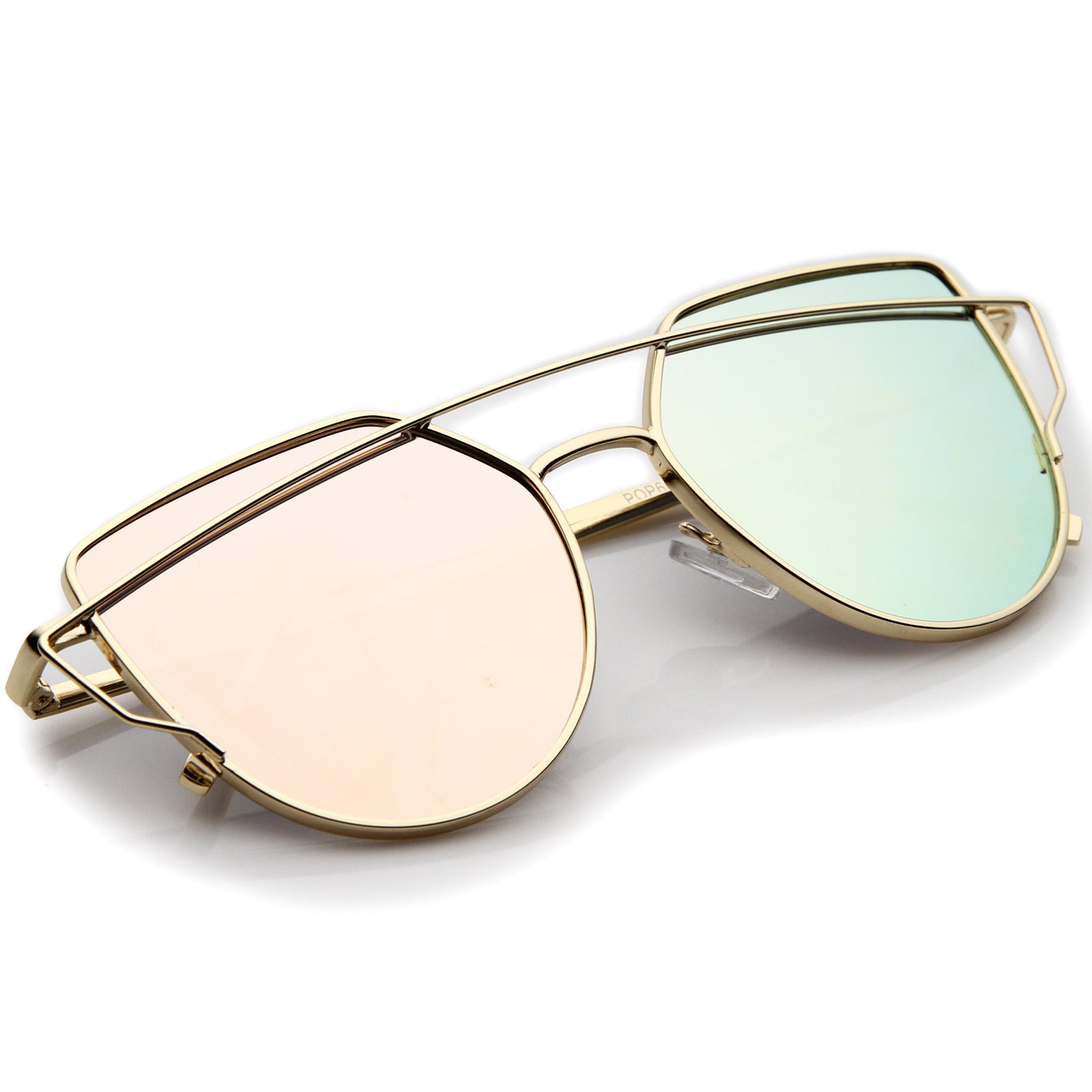 Gold / Pink Mirror