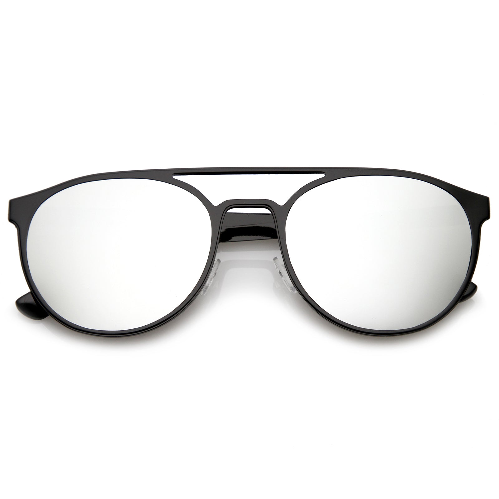 Black / Silver Mirror