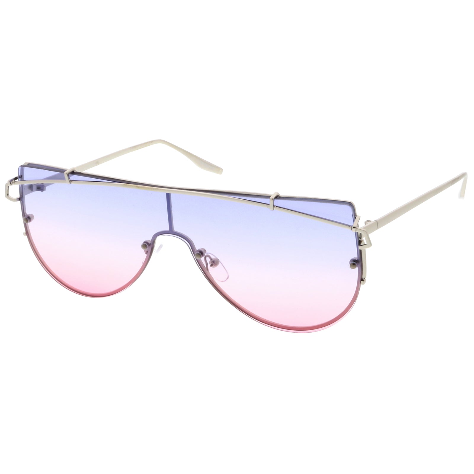 Silver / Purple-Pink
