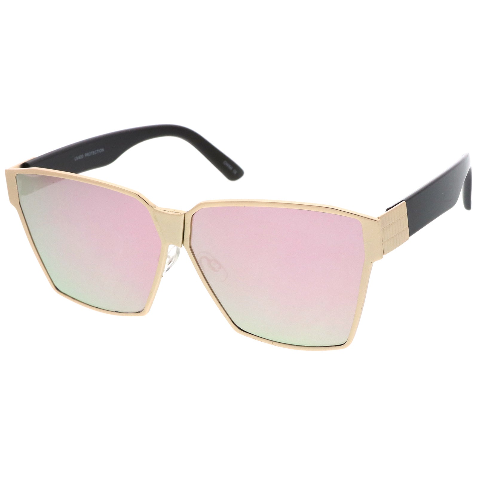 Matte Gold-Black / Pink Mirror