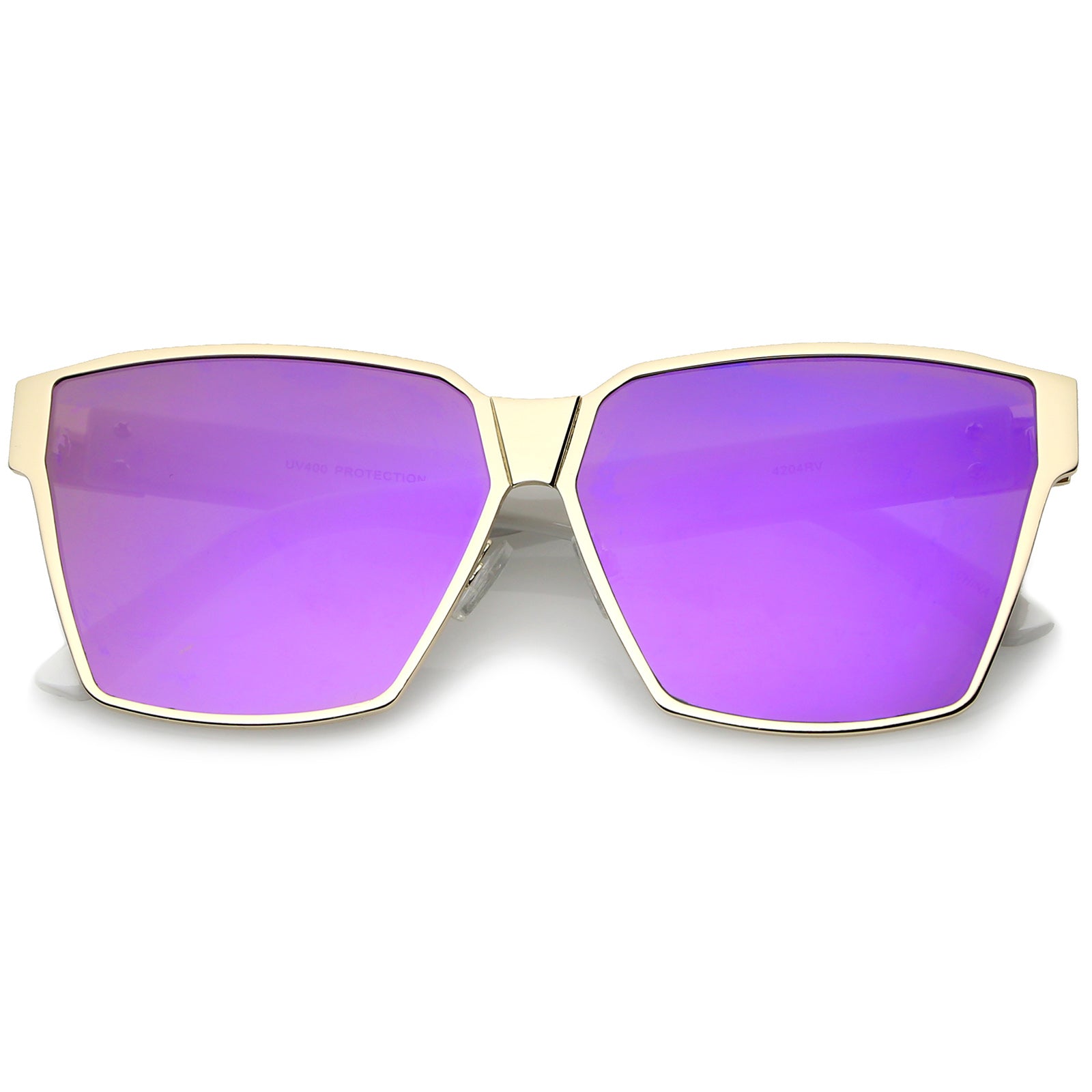 Gold-White / Purple Mirror