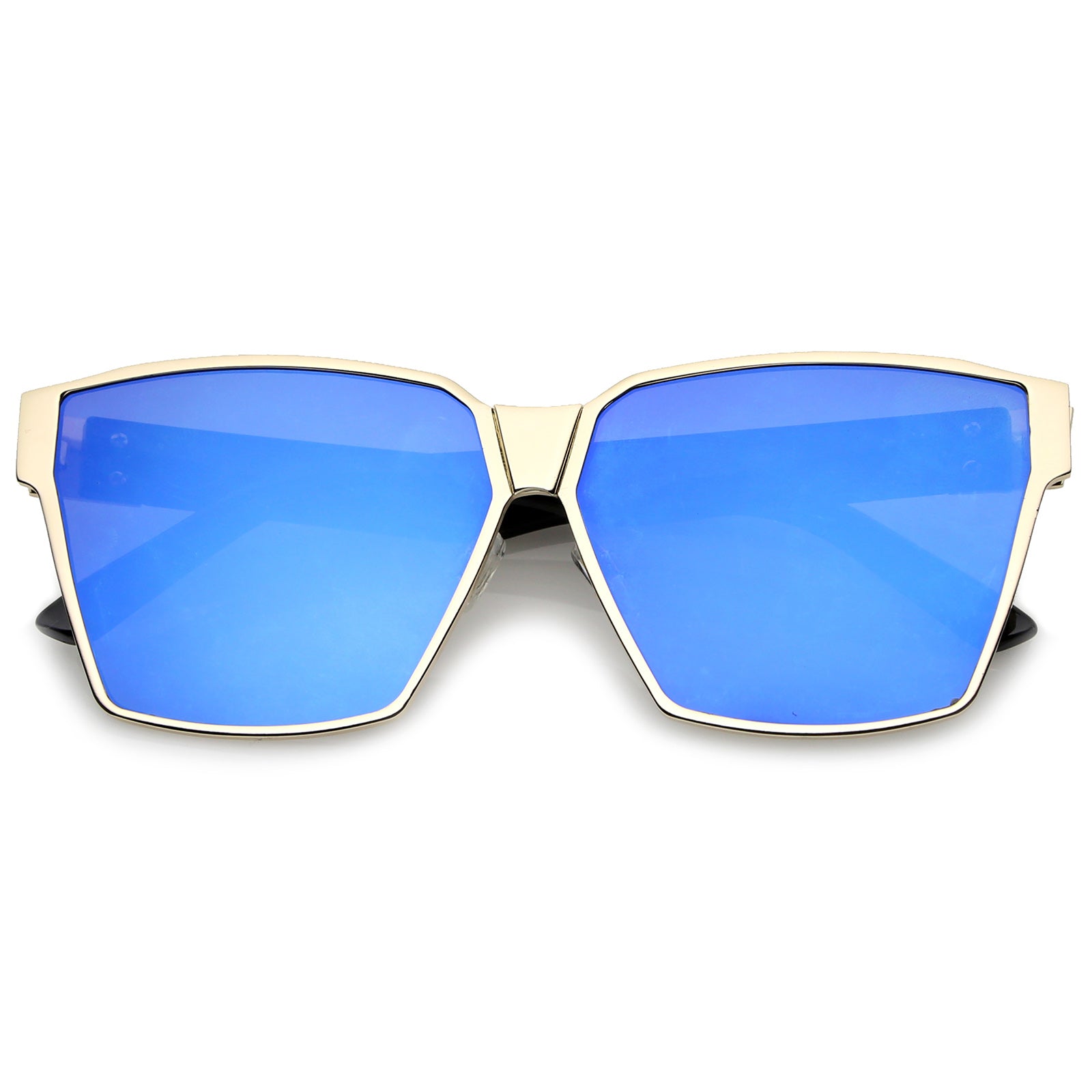 Gold-Black / Blue Mirror