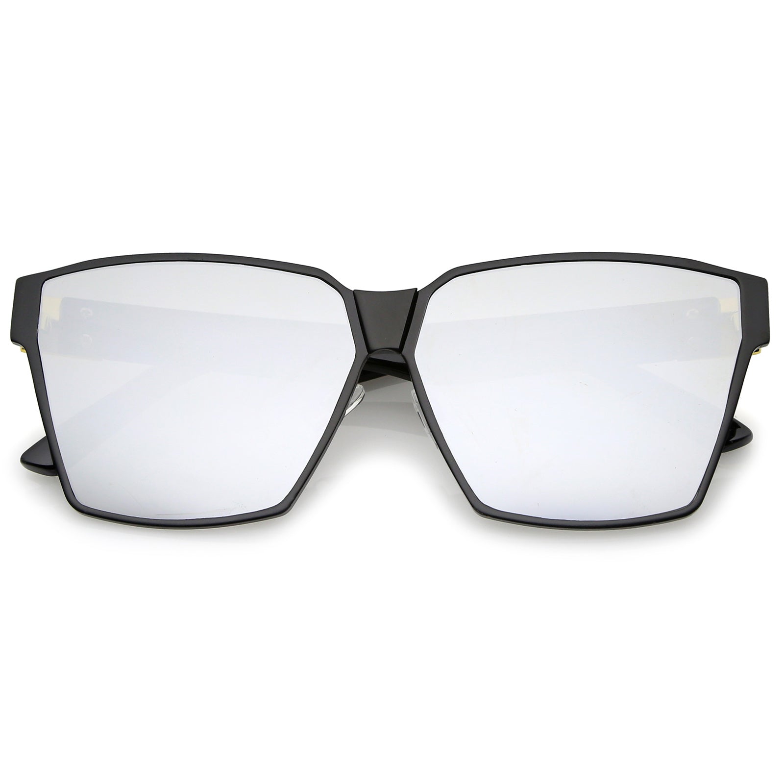 Matte Black-Black / Silver Mirror