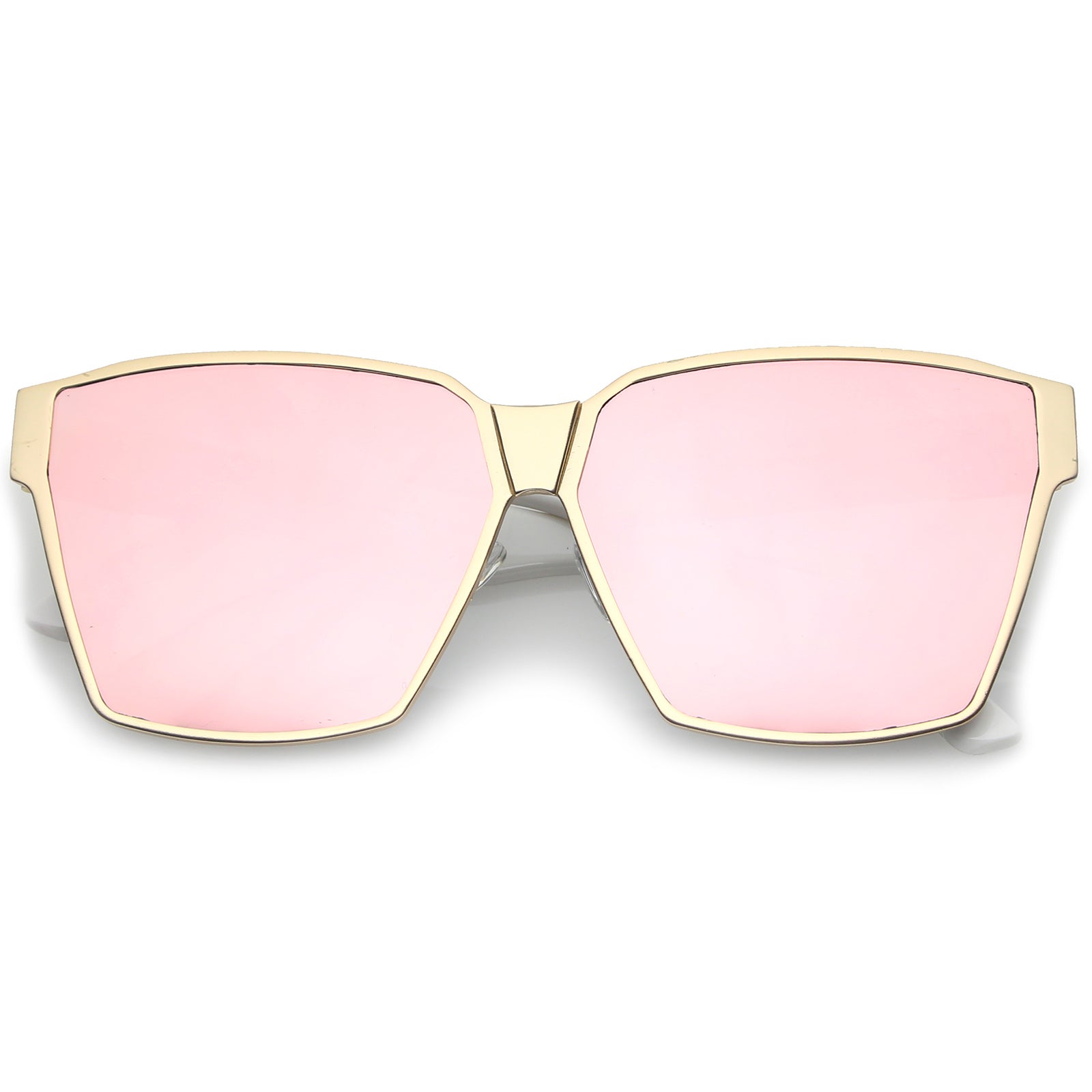 Matte Gold-White / Pink Mirror