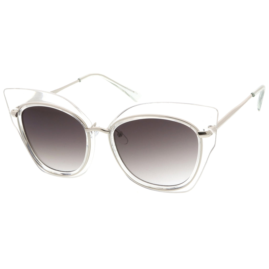 Clear-Silver / Lavender