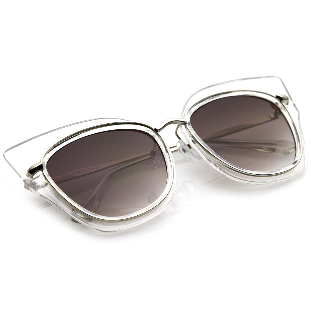 Clear-Silver / Lavender