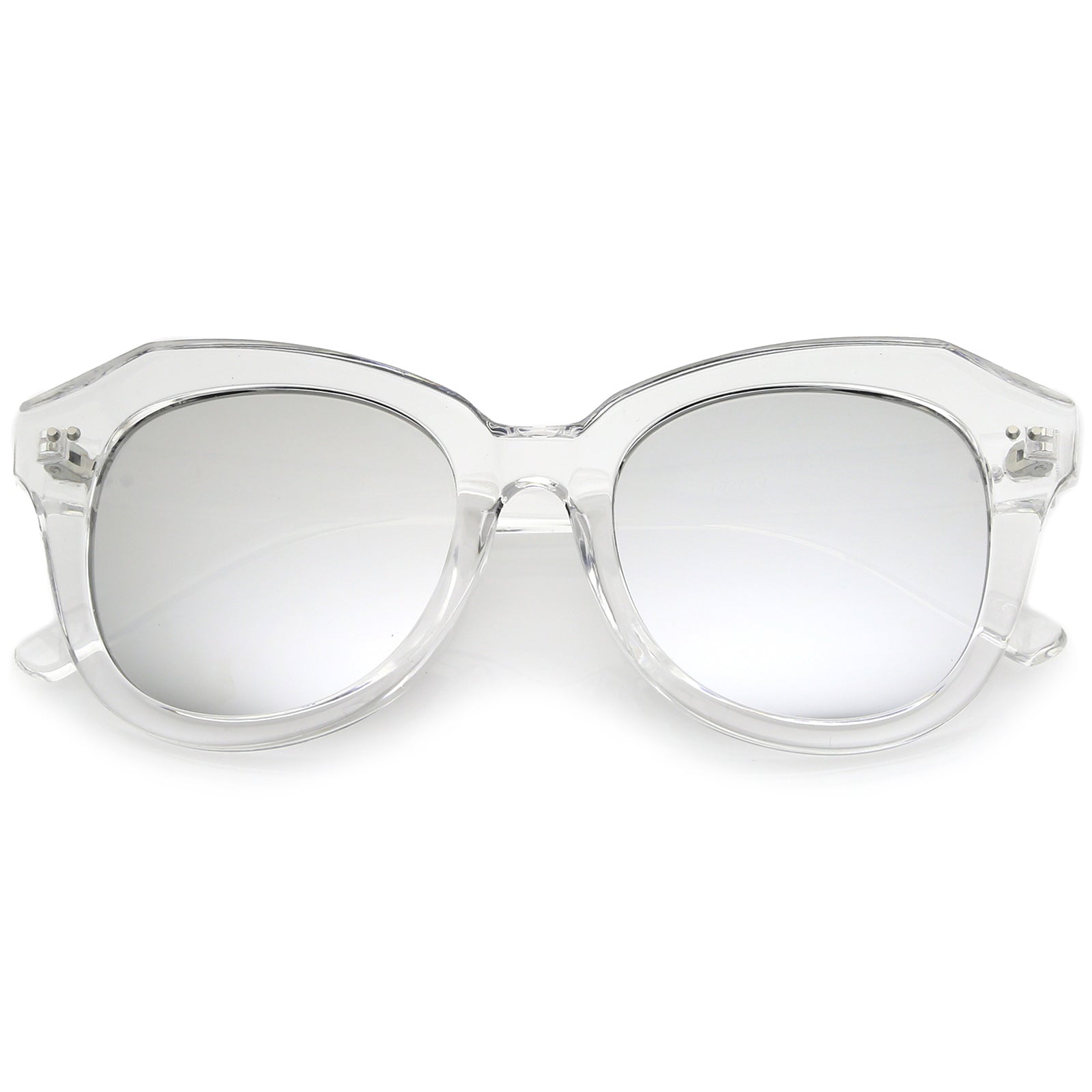 Clear / Silver Mirror
