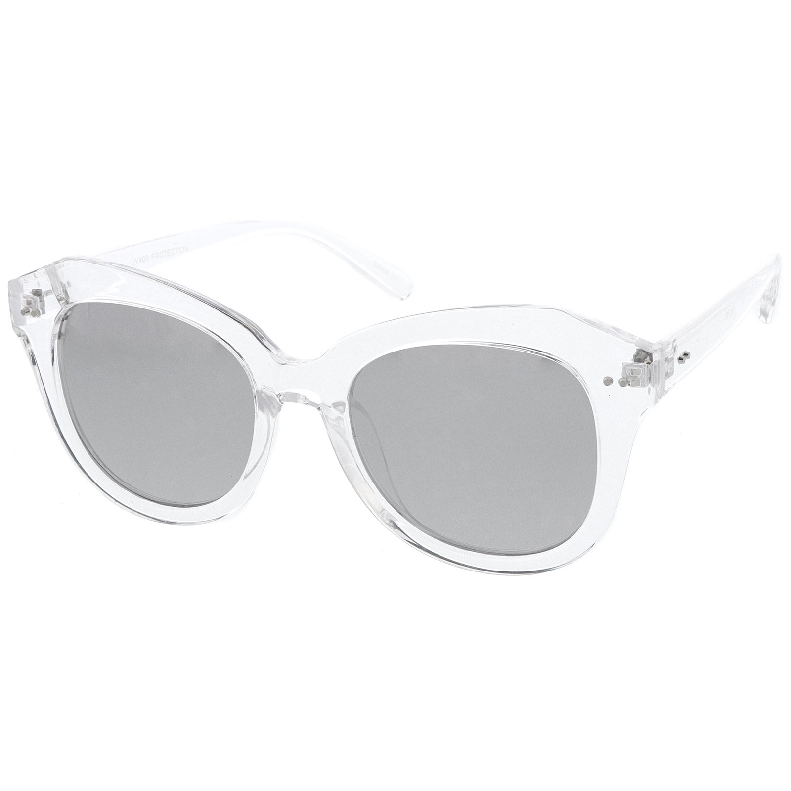 Clear / Silver Mirror