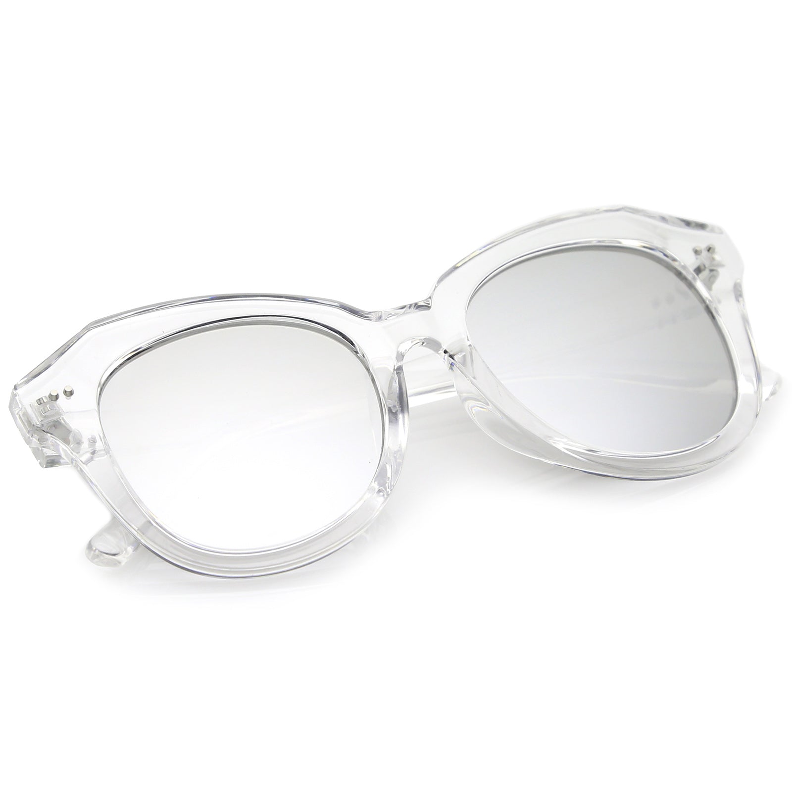 Clear / Silver Mirror