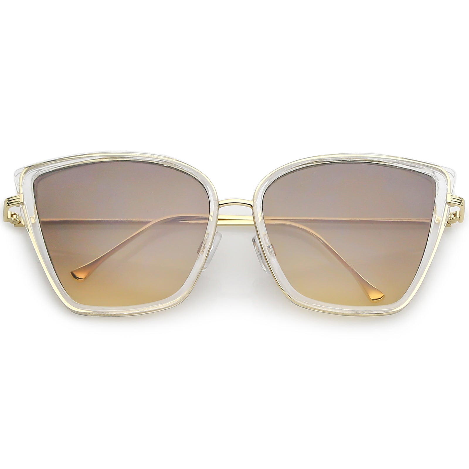 Clear Gold / Smoke Beige