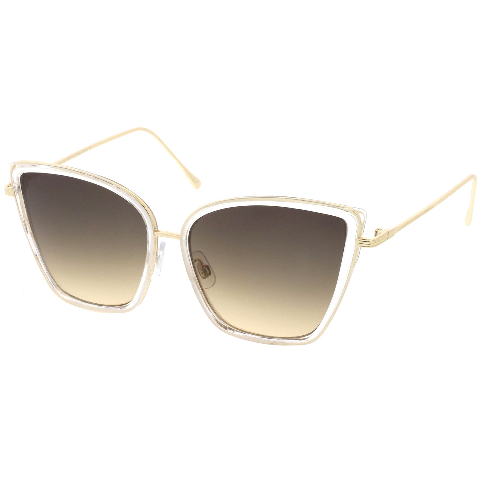 Clear Gold / Smoke Beige