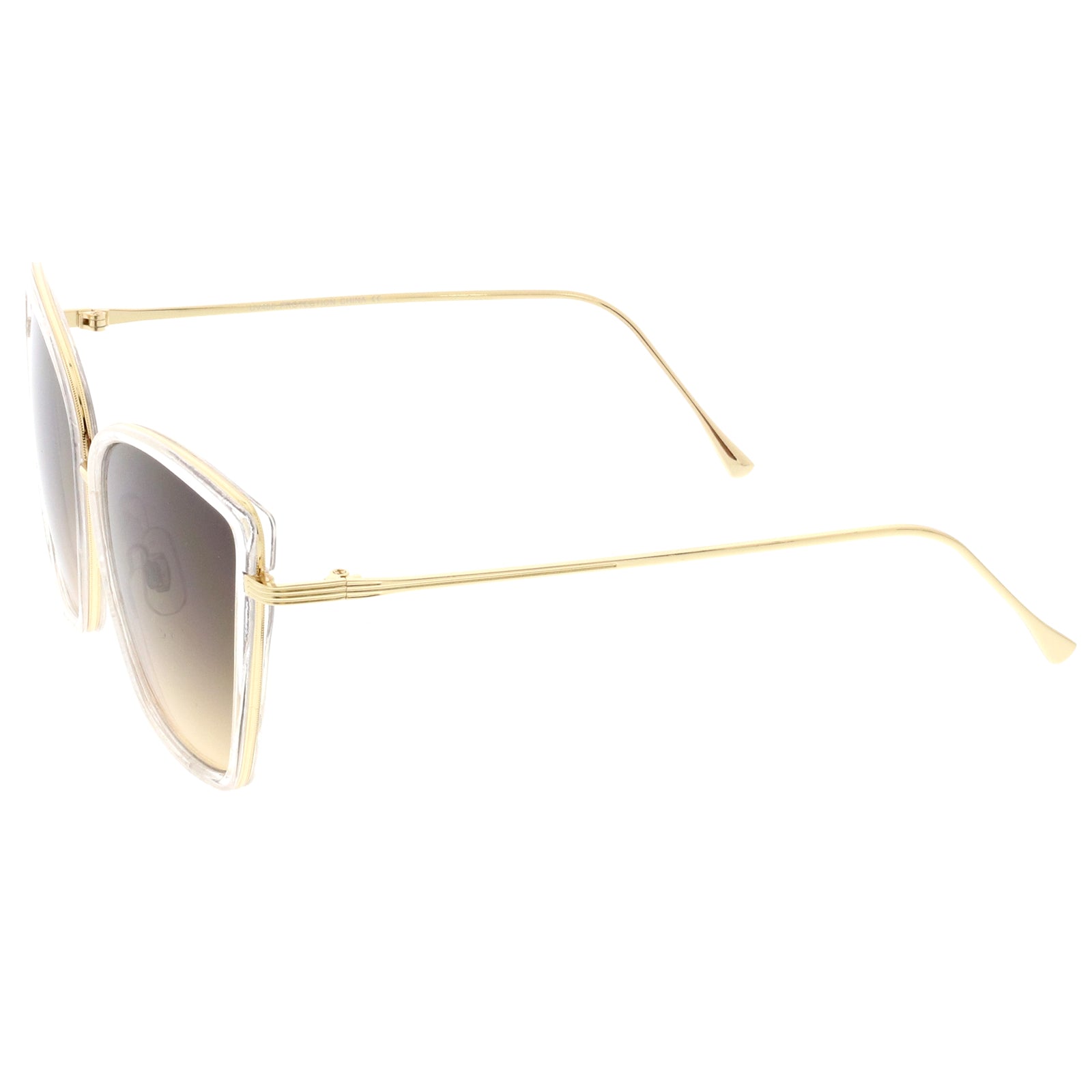 Clear Gold / Smoke Beige