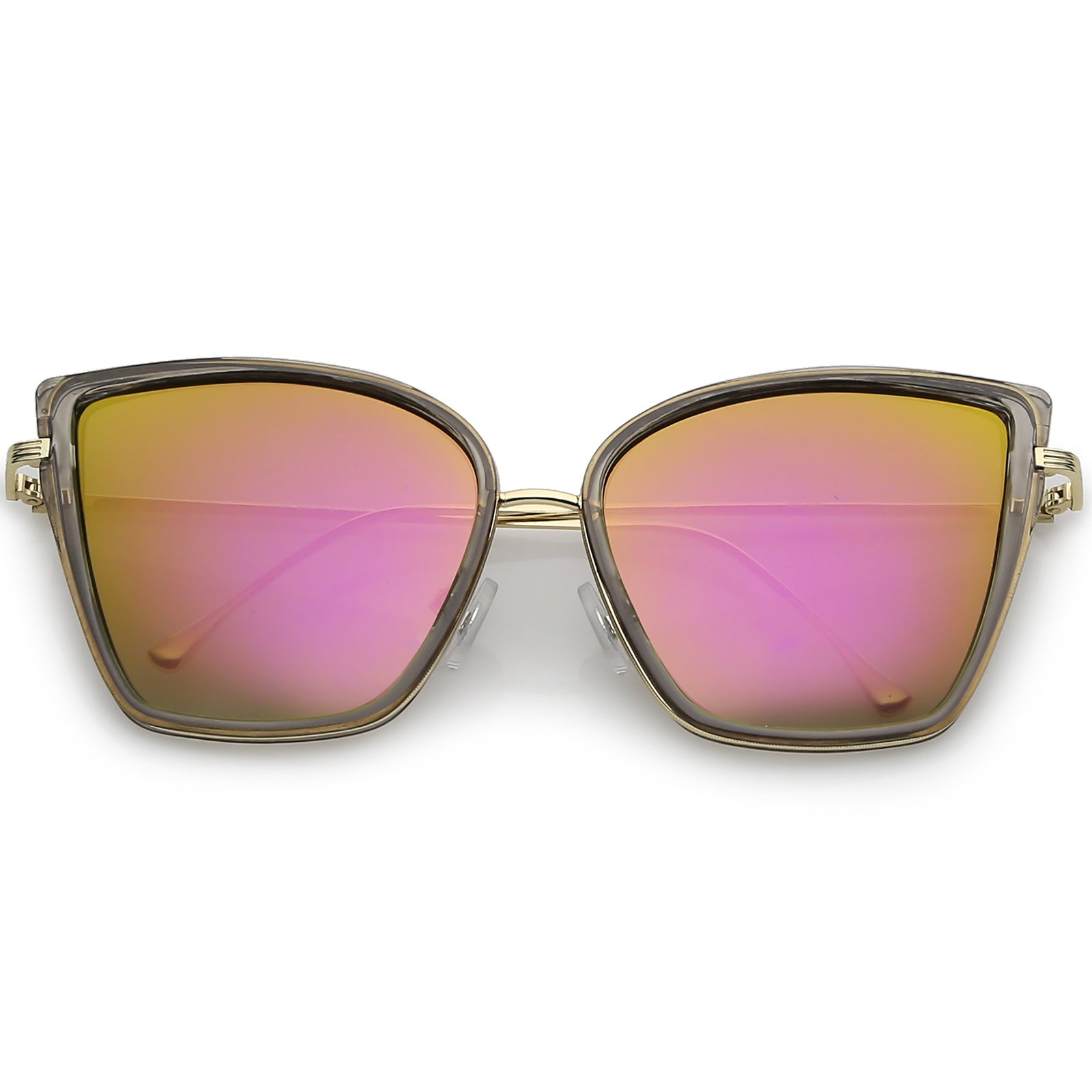 Smoke Gold / Magenta Mirror