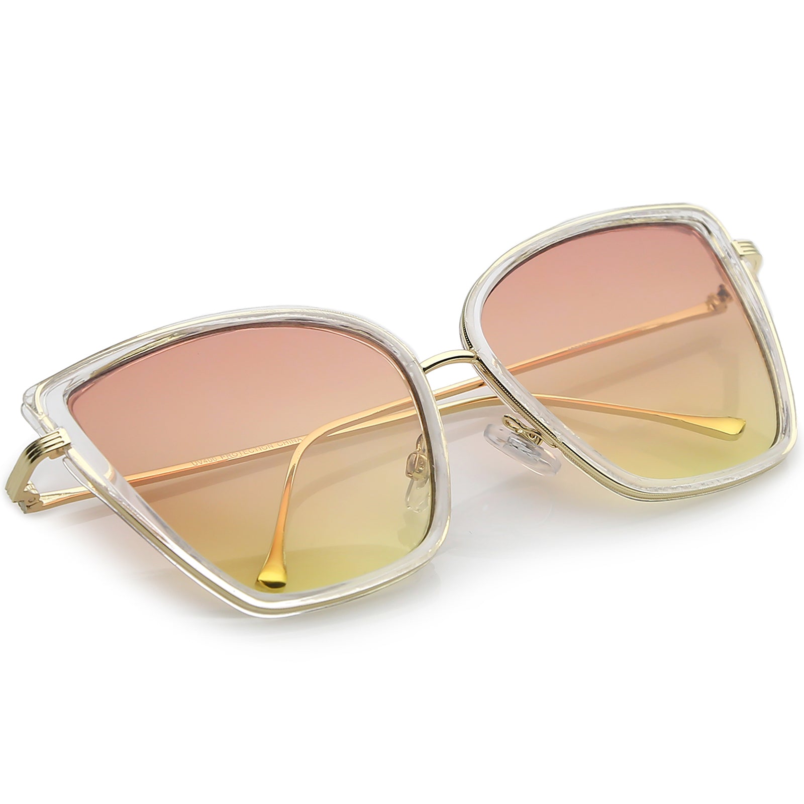 Clear Gld / Orange Yellow