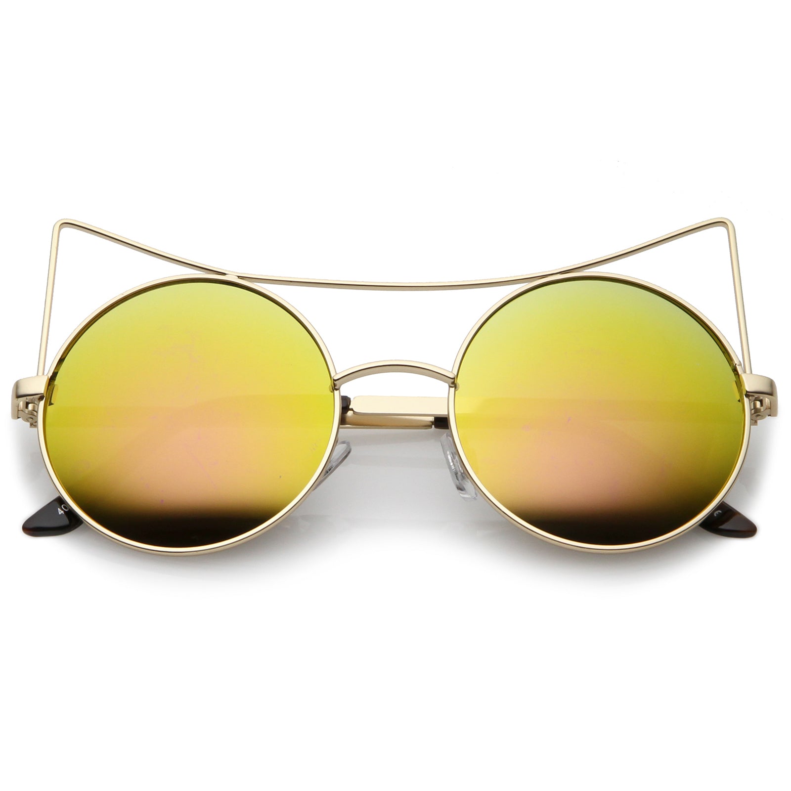Gold / Yellow Pink Mirror