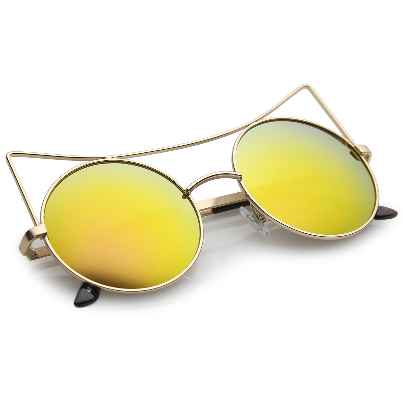 Gold / Yellow Pink Mirror