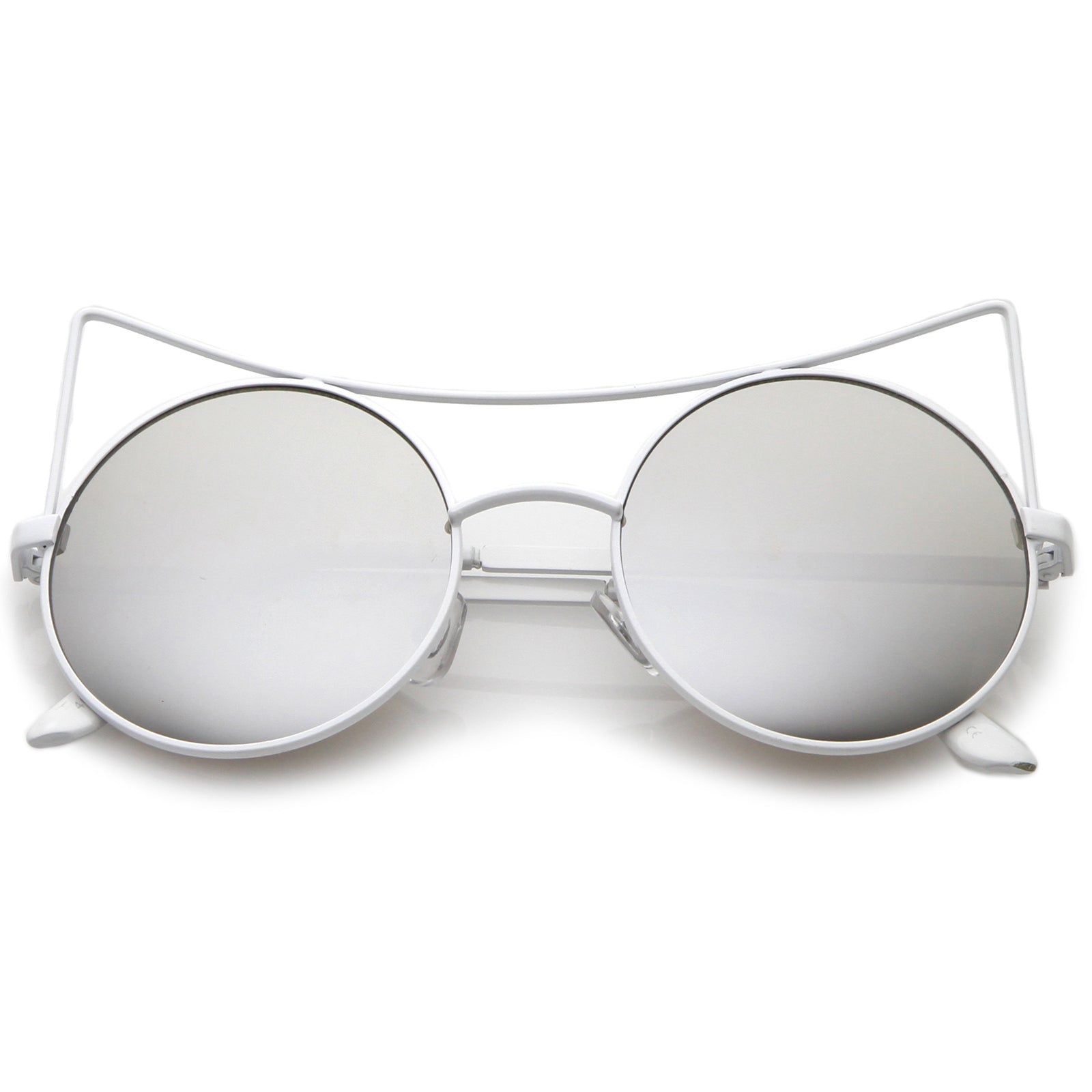 White / Silver Mirror