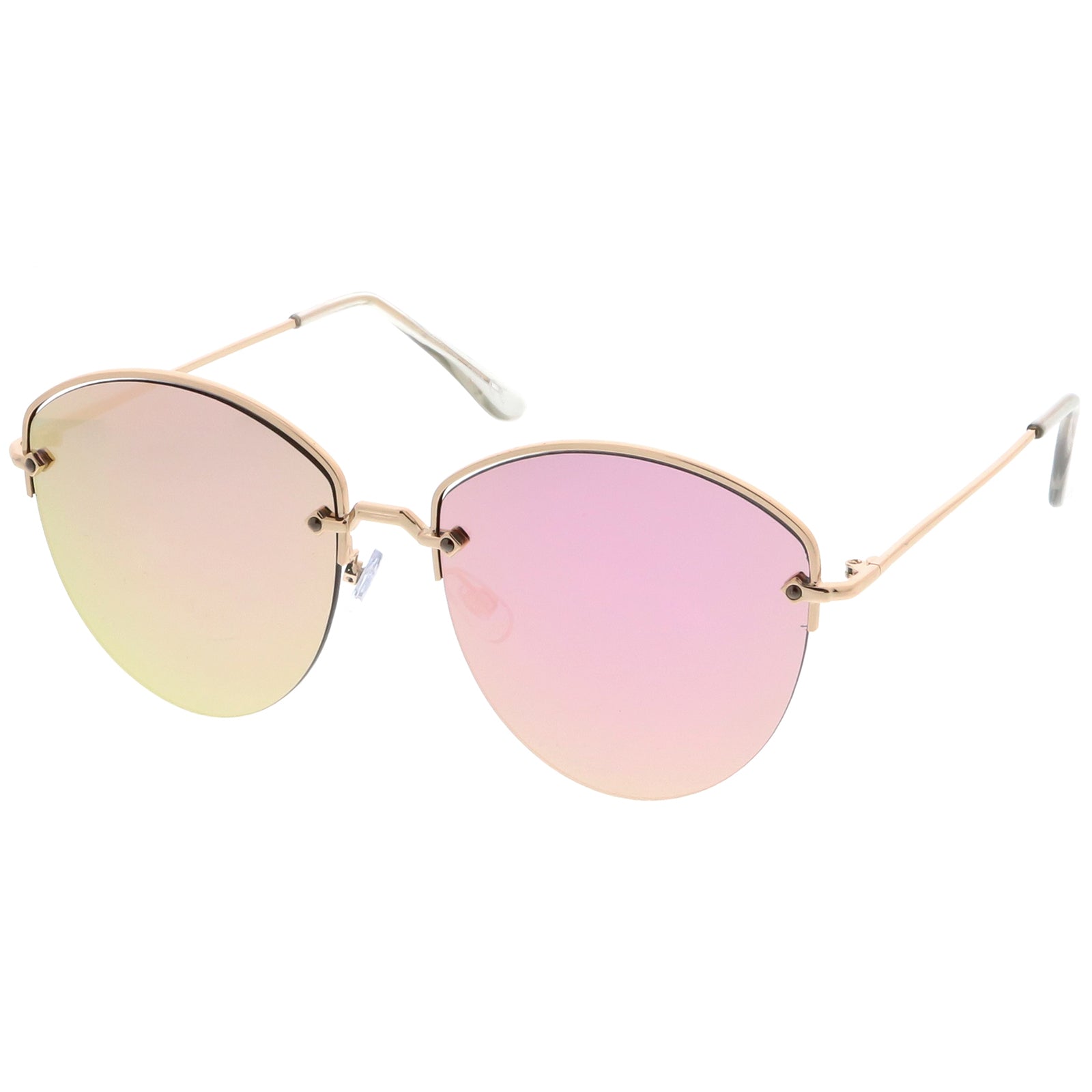Gold / Pink Mirror