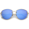 Gold / Blue Mirror
