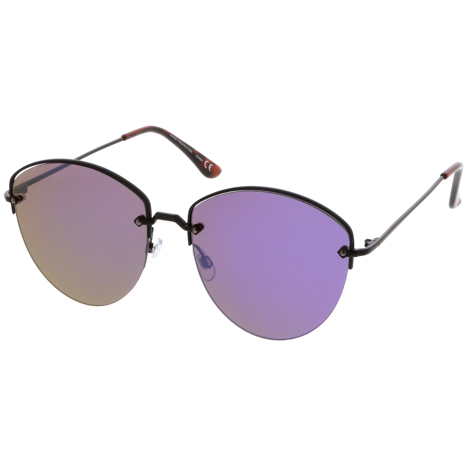 Black / Purple Mirror