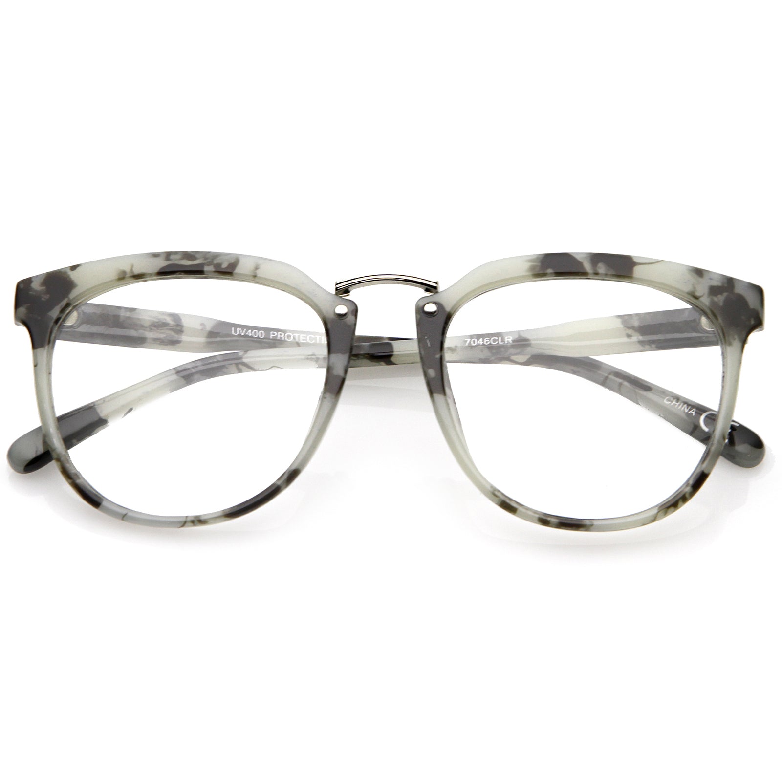 Marble-Silver / Clear