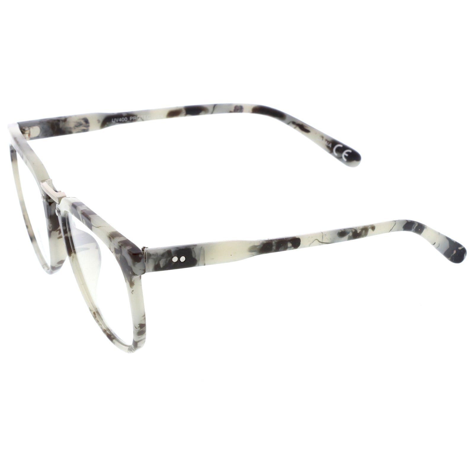 Marble-Silver / Clear