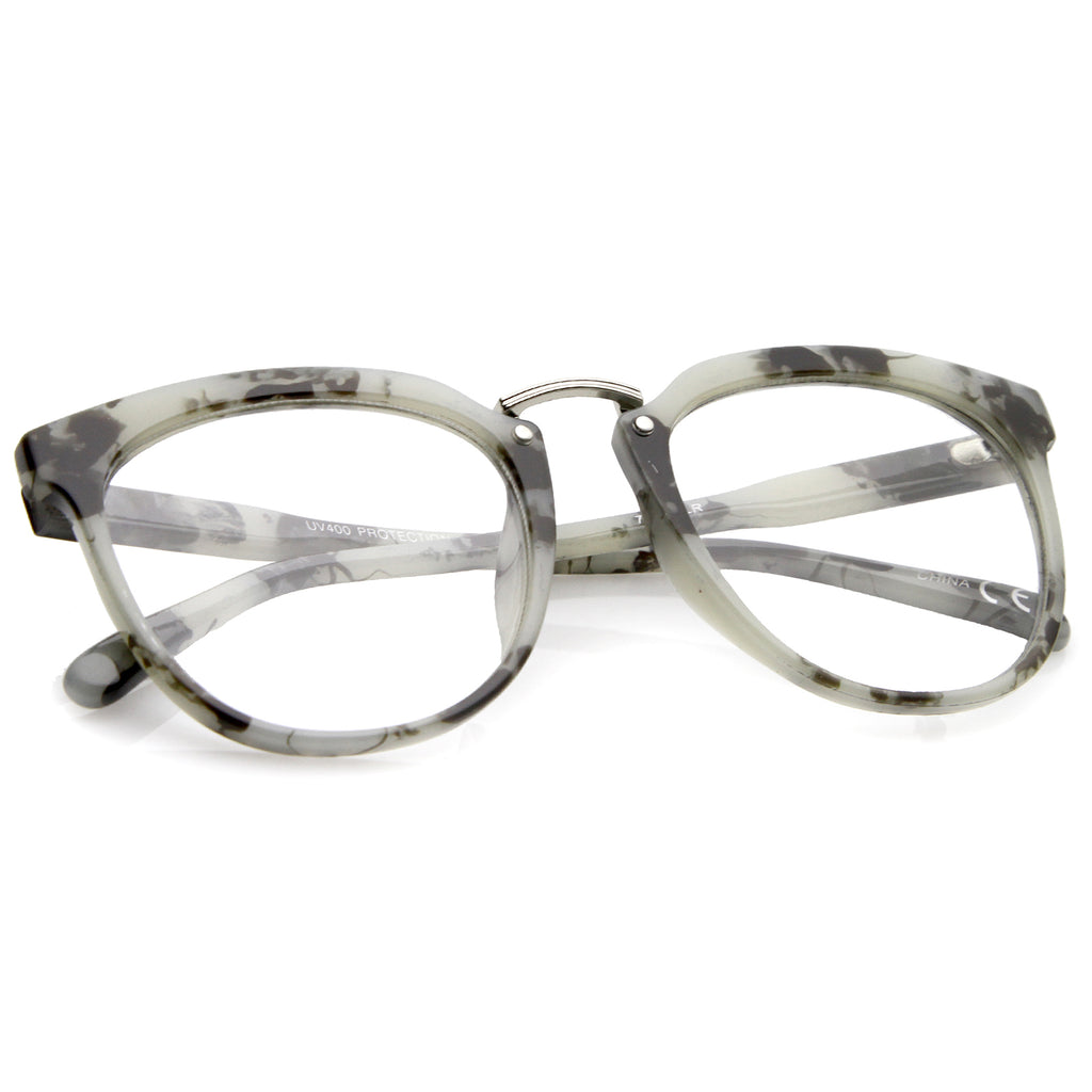 Marble-Silver / Clear