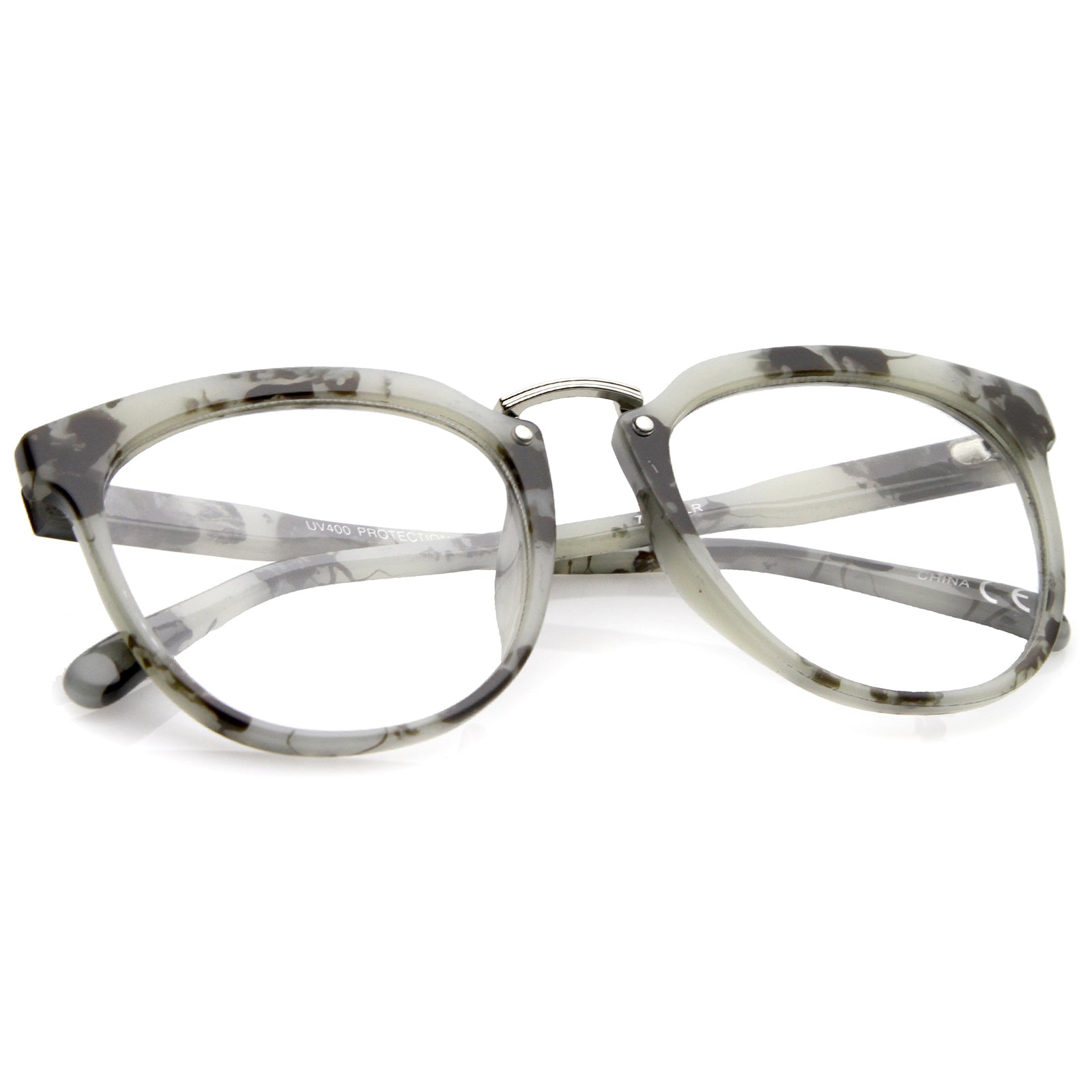 Marble-Silver / Clear