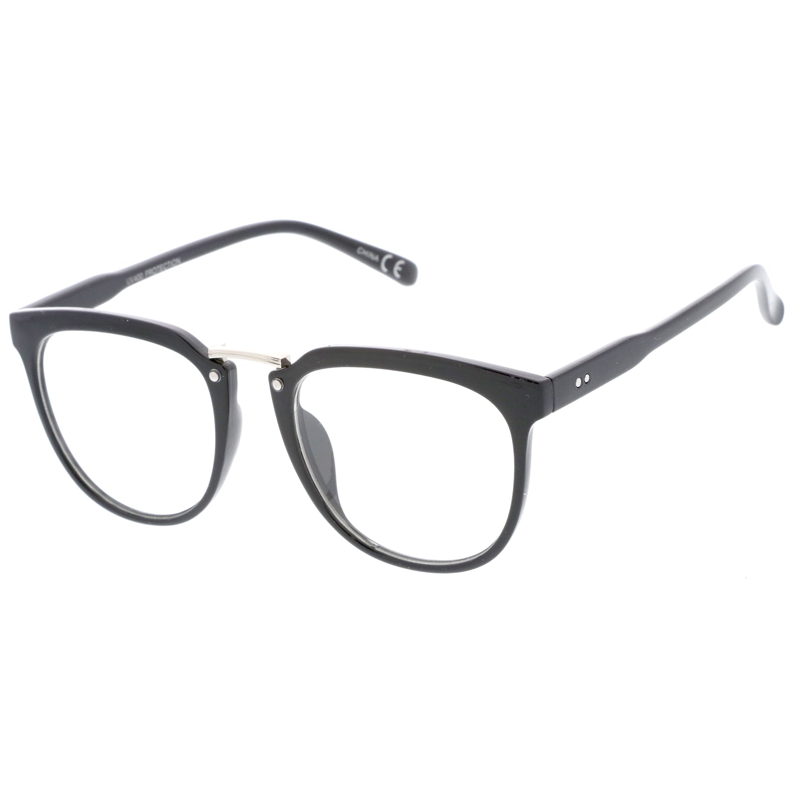 Black-Silver / Clear